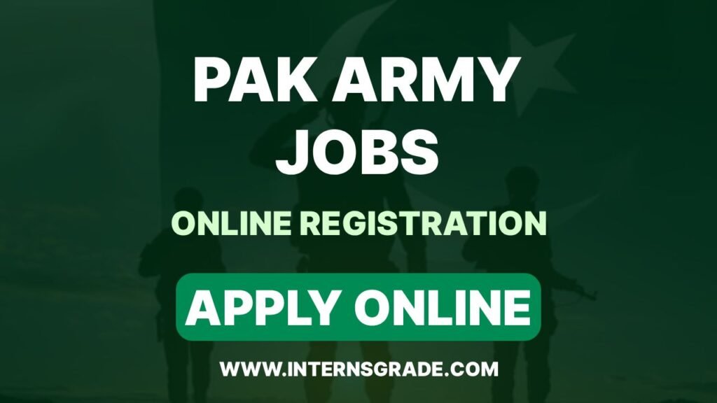 PAK army jobs